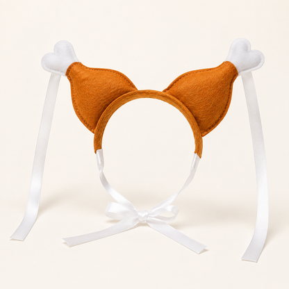Funny Chicken Leg Pet Headband – Cat & Dog Costume