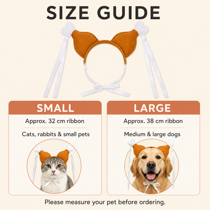 Funny Chicken Leg Pet Headband – Cat & Dog Costume