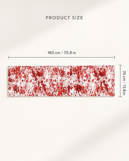 Bloody Handprint Halloween Table Runner – 180 cm